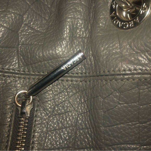 Authentic Arcadia leather shoulder bag - Picture 4 of 4